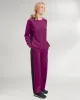 Appleseeds Women's Velour Side-Stripe Set - Multi - S - Misses sold by Buff