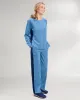 Appleseeds Women's Velour Side-Stripe Set - Multi - S - Misses sold by Buff