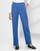 Appleseeds Women's Everyday Knit Straight-Leg Pants - Blue - 3X - Womens Plus sold by Buff