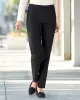 Appleseeds Women's SlimSation® Tapered-Length Pants - Black - 16P - Petite sold by Buff