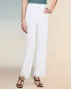 Appleseeds Women's JetSet Knit Pants - White - PS - Petite Short sold by Buff