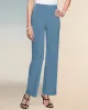 Appleseeds Women's JetSet Knit Pants - White - PS - Petite Short sold by Buff