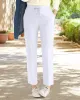 Appleseeds Women's Dennisport Easy-Fit Ankle Chinos - White - 4P - Petite sold by Buff