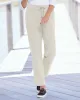 Appleseeds Women's Dennisport Easy-Fit Ankle Chinos - White - 4P - Petite sold by Buff