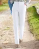 Appleseeds Women's Dennisport Comfort-Waist Chinos - White - 18W - Womens Plus sold by Buff