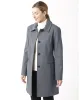 Appleseeds Women's Larry Levine® Updated Wool Coat - Brown - XL - Misses sold by Buff