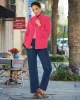 Appleseeds Women's Bayside Cotton Zip-Front Cardigan - Tan - PL - Petite sold by Buff