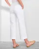 Appleseeds Women's Dennisport Relaxed Pull-On Cropped Chinos - White - 12P - Petite sold by Buff
