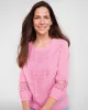 Appleseeds Women's Graced-with-Lace Popover - White - PXL - Petite sold by Buff