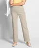 Appleseeds Women's DreamFlex Color Pull-On Relaxed Straight Leg Jeans - Tan - 14P - Petite sold by Buff