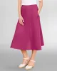 Appleseeds Women's Everyday Knit Solid Skirt - Red - L - Misses sold by Buff