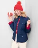 Appleseeds Women's Berkshire Quilted Car Coat - Red - M - Misses sold by Buff