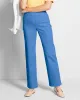 Appleseeds Women's DreamFlex Color Pull-On Relaxed Straight Leg Jeans - Blue - 18P - Petite sold by Buff