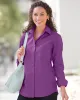 Appleseeds Women's Foxcroft Classic-Fit Solid Shirt - Yellow - 6 - Misses sold by Buff