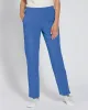 Appleseeds Women's Everyday Knits 4-Pocket Relaxed Straight-Leg Pants - Blue - XLPS - Petite Short sold by Buff