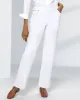 Appleseeds Women's DreamFlex Color Pull-On Relaxed Straight Leg Jeans - White - 16P - Petite sold by Buff