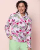 Appleseeds Women's Bayside Cotton Cable Floral Print Sweater - Multi - M - Misses sold by Buff