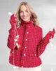 Appleseeds Women's Fringed Tweed Jacket - Multi - 16 - Misses sold by Buff