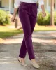 Appleseeds Women's Stretch Wide-Wale Corduroy Fly-Front Pants - Brown - 16 - Misses sold by Buff
