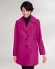 Appleseeds Women's London Fog® Side-Tab Wool Coat - Black - PM - Petite sold by Buff