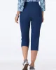 Appleseeds Women's SlimSation® Capris - Denim - 4P - Petite sold by Buff