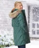 Appleseeds Women's London Fog Long Down Coat - Green - S - Misses sold by Buff