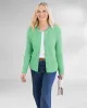 Appleseeds Women's Tisbury Textured Cardigan - Blue - XL - Misses sold by Buff