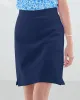 Appleseeds Women's Everyday Knit Skort - Blue - SPS - Petite Short sold by Buff