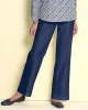 Appleseeds Women's Party-Perfect Pull-On Pants - Blue - S - Misses sold by Buff