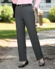 Appleseeds Women's Washable Gabardine Fly-Front Pants - Grey - 4PS - Petite Short sold by Buff
