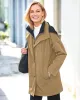 Appleseeds Women's Fleet Street® Short Three-Season Raincoat - Brown - PXL - Petite sold by Buff