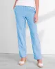 Appleseeds Women's Gingham Seersucker Pants - Blue - PXL - Petite sold by Buff
