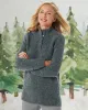 Appleseeds Women's Luxe Bouclè Mockneck Henley - Multi - PXL - Petite sold by Buff