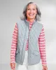 Appleseeds Women's Berkshire Fleece-Lined Vest - Metallic - S - Misses sold by Buff