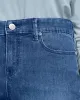Appleseeds Women's Slimtacular® Dream Jean Zip Front Straight Leg - Denim - 14P - Petite Short sold by Buff
