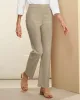 Appleseeds Women's Slimtacular® Luxe Twill Pants - Blue - PM - Petite sold by Buff