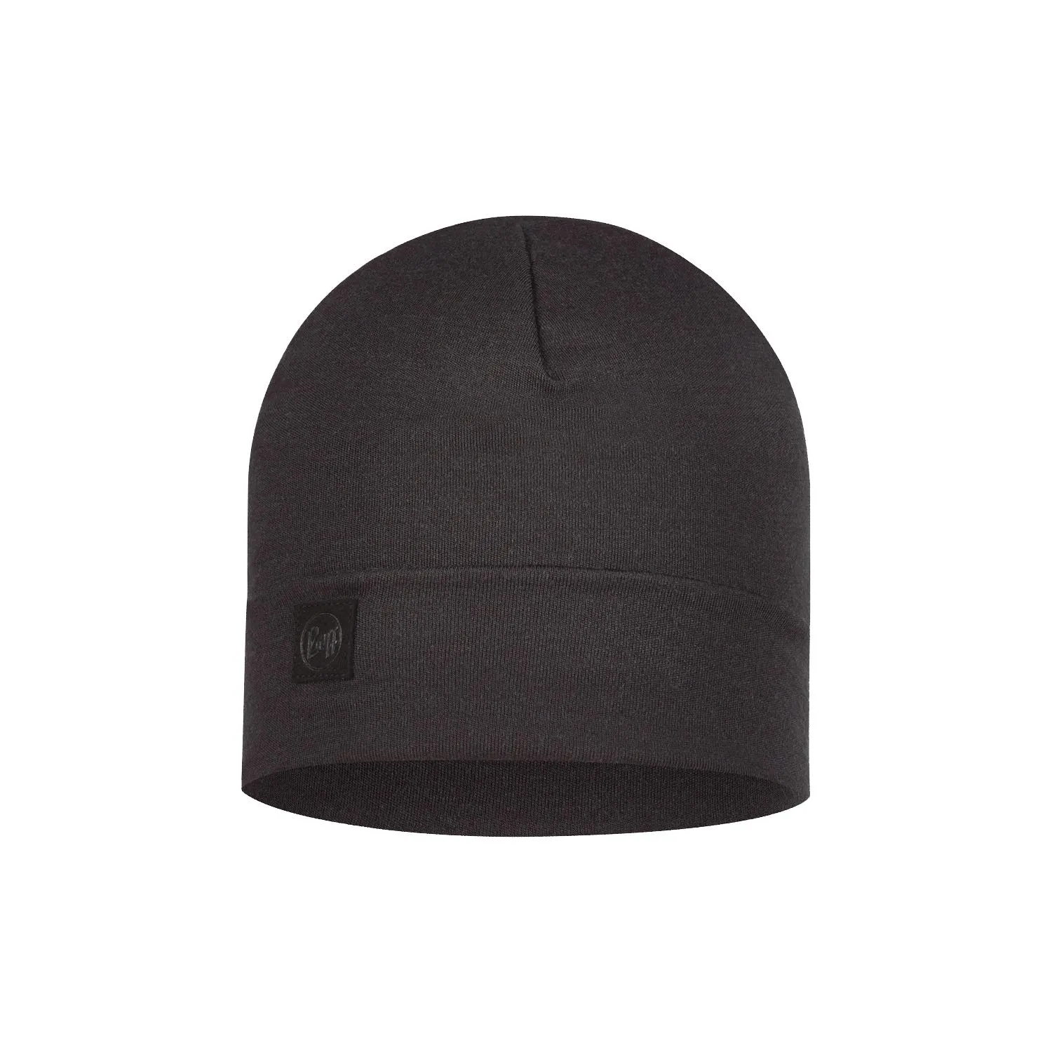 BUFF Merino Heavyweight Beanie Solid Black Unisex sold by Buff