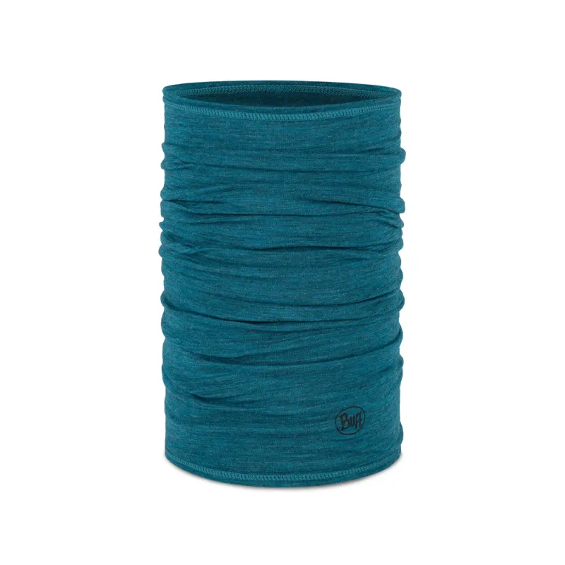 BUFF Merino Lightweight Neckwear Solid Teal Green Unisex sold by Buff
