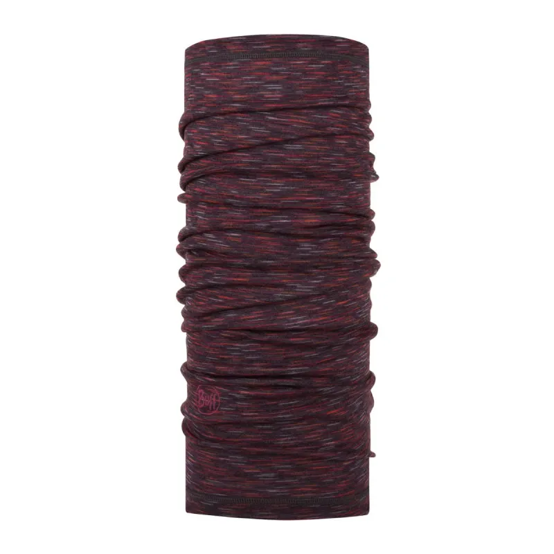 BUFF Merino Lightweight Neckwear Multistripes Shale Grey Unisex sold by Buff