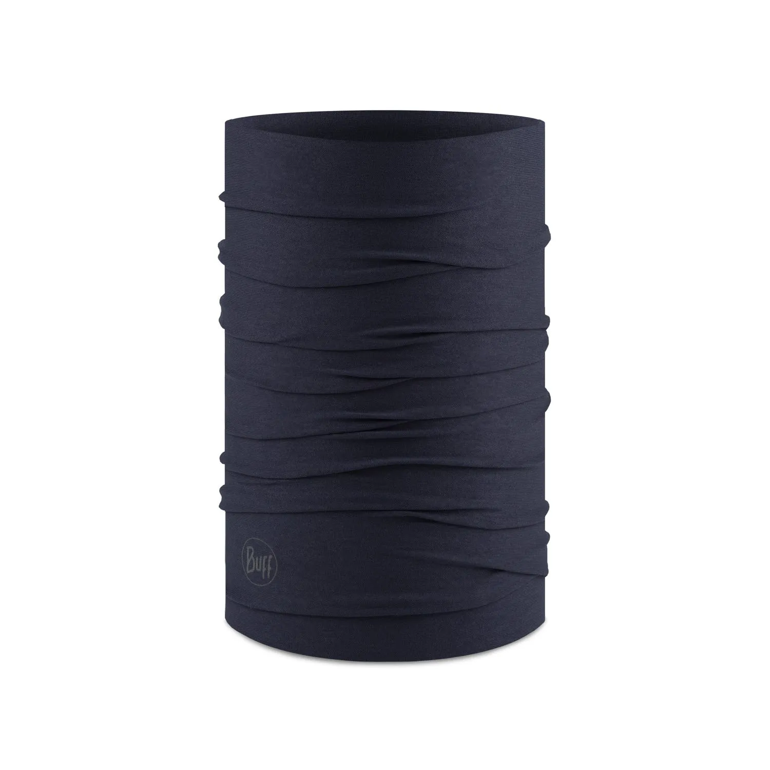 BUFF Original EcoStretch Neckwear Solid Night Blue Dark Blue Unis sold by Buff