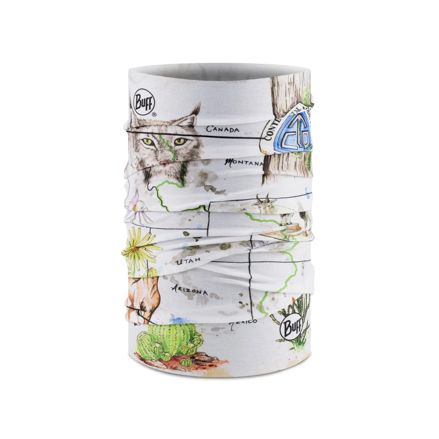 BUFF Original EcoStretch Neckwear Triple Crown Series Continental sold by Buff