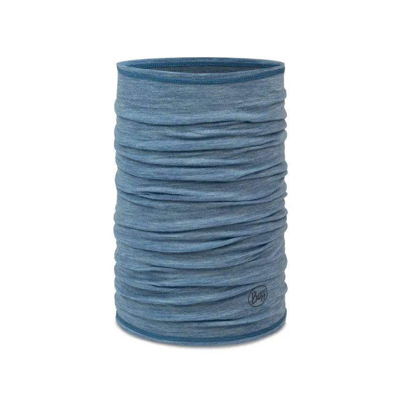 BUFF Merino Lightweight Neckwear Solid Lake Blue Unisex sold by Buff