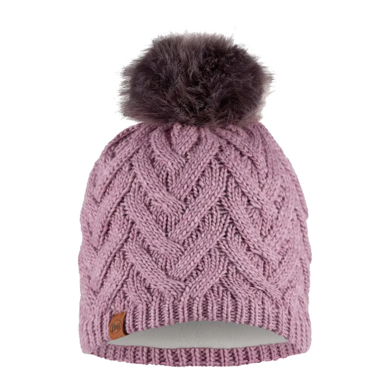 BUFF Knitted & Polar Beanie Caryn Rose Pink Women sold by Buff