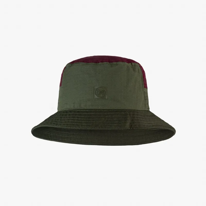 BUFF Sun Bucket Hat Hak Khaki Brown Unisex sold by Buff