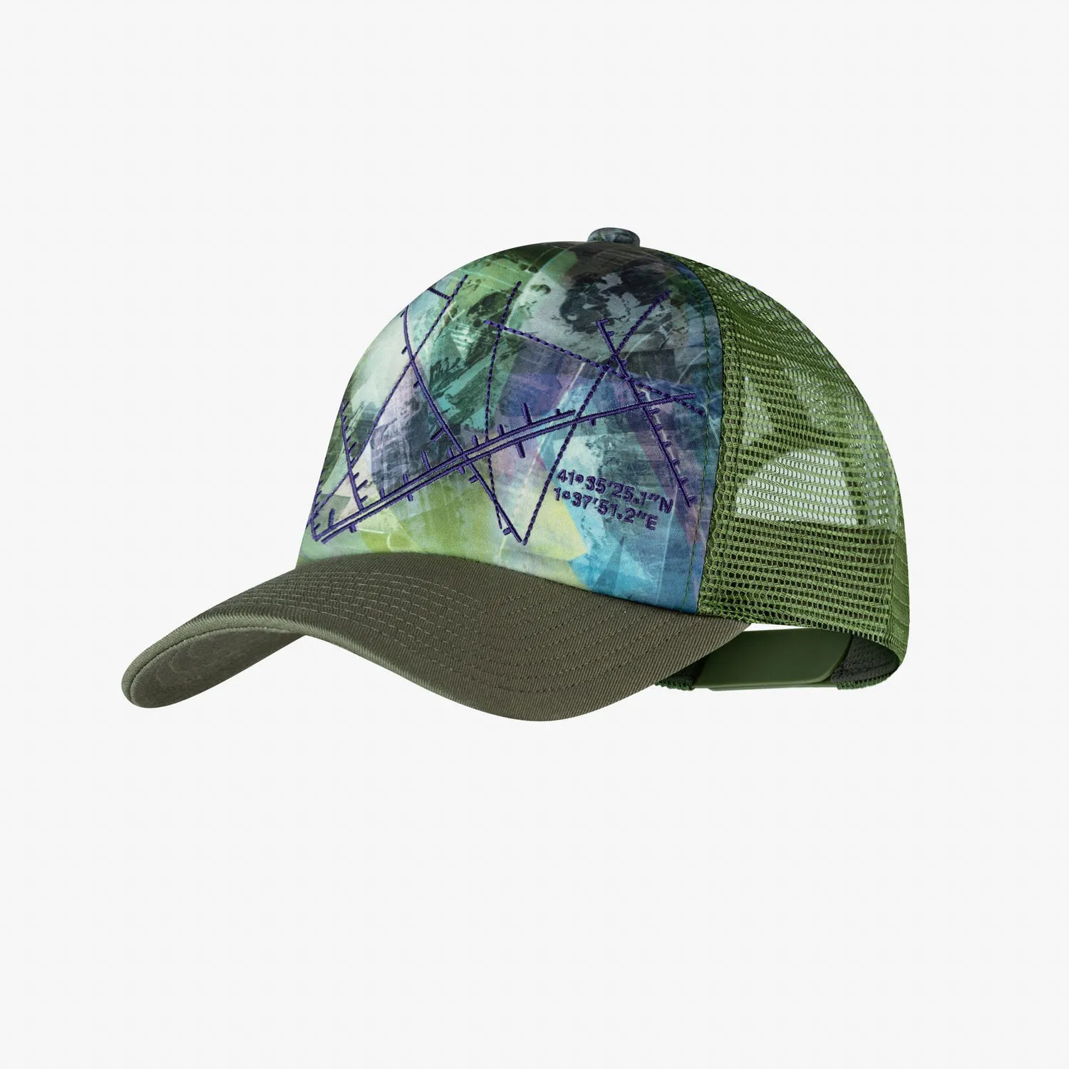 BUFF Trucker Cap Green Campast Unisex sold by Buff