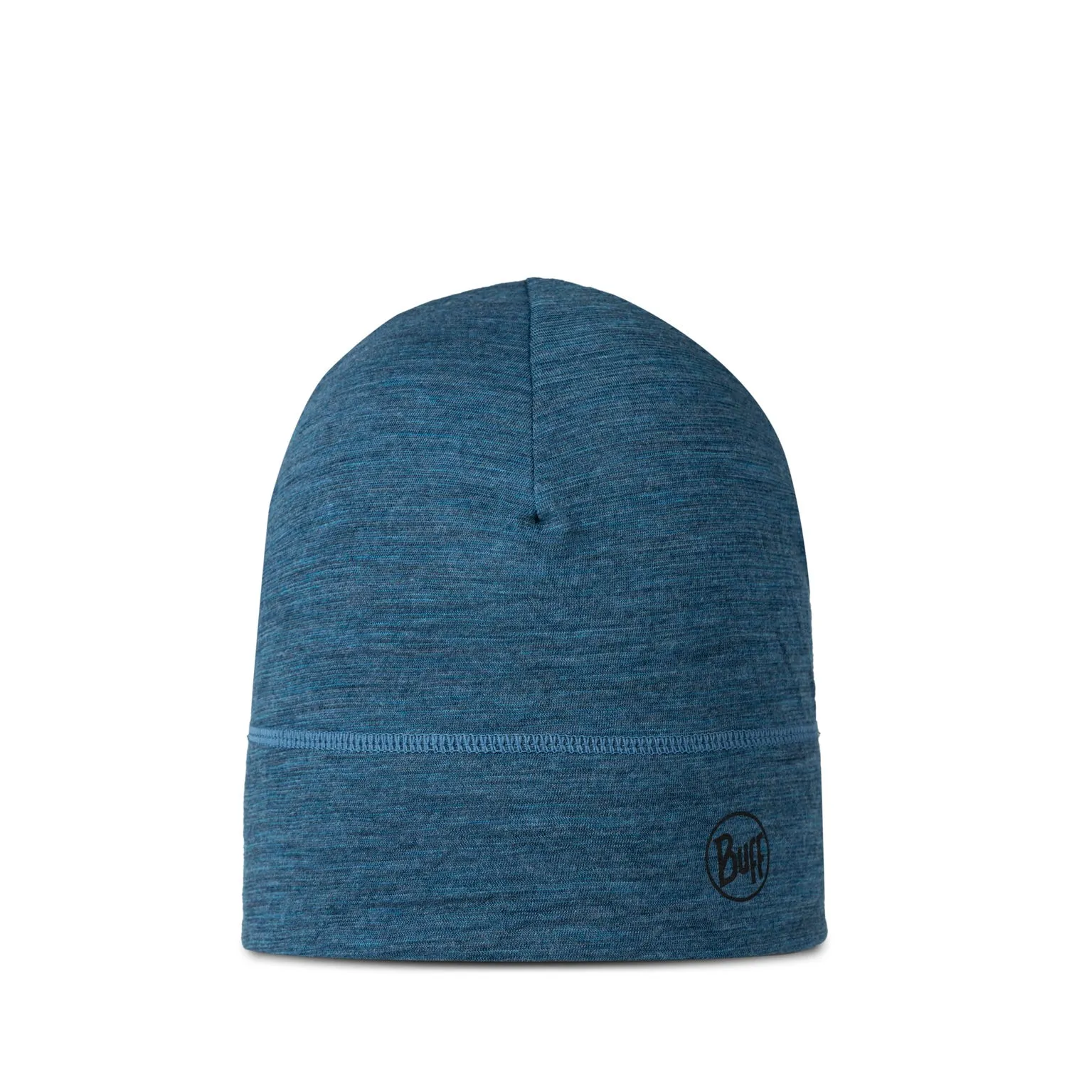 BUFF Merino Lightweight Beanie Multistripes Tempest Dark Blue Uni sold by Buff