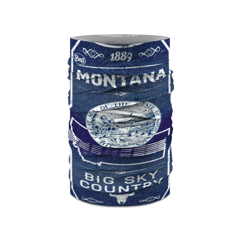 BUFF CoolNet UV® Neckwear Montana Blue One size Women,Men sold by Buff