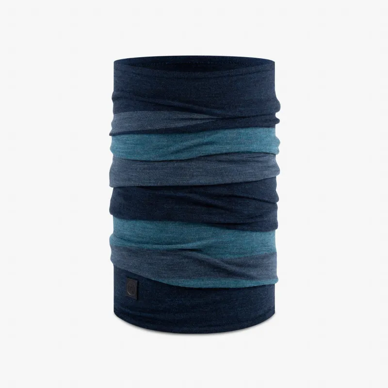 BUFF Merino Move Multifunctional Neckwear Denim Blue Unisex sold by Buff