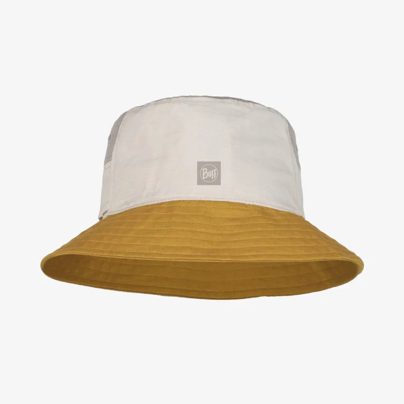 BUFF Sun Bucket Hat Hak Ocher Brown Unisex sold by Buff