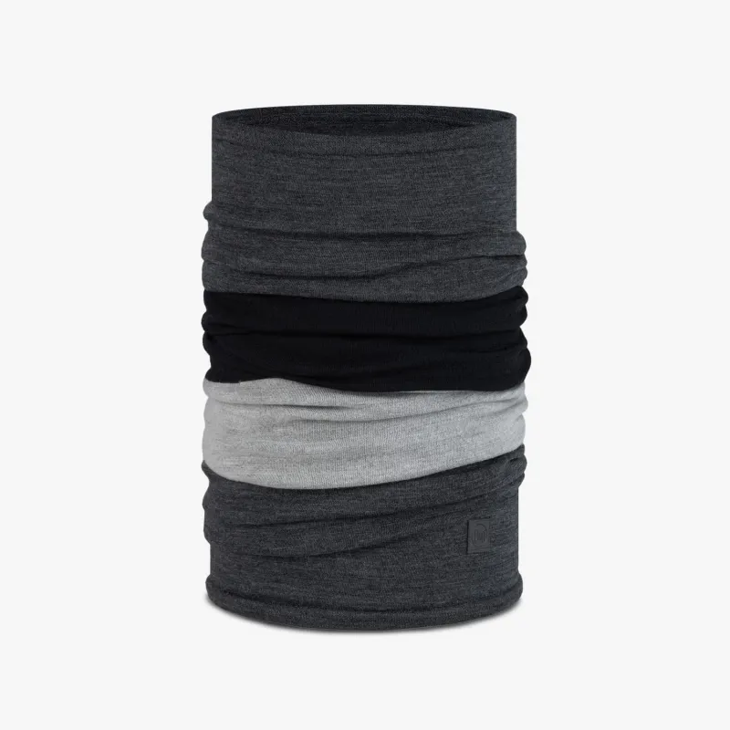 BUFF Merino Move Multifunctional Neckwear Graphite Dark Grey Unis sold by Buff